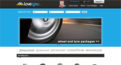 Desktop Screenshot of lovetyres.com